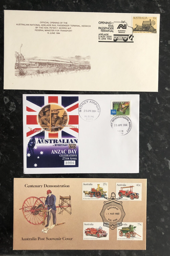 Australia Decimal Covers X 9 - Picture 4 of 4