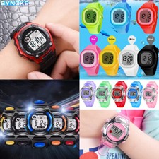 Waterproof Kids Digital Electronic Watch Sports LED Watches Children Boys Girls