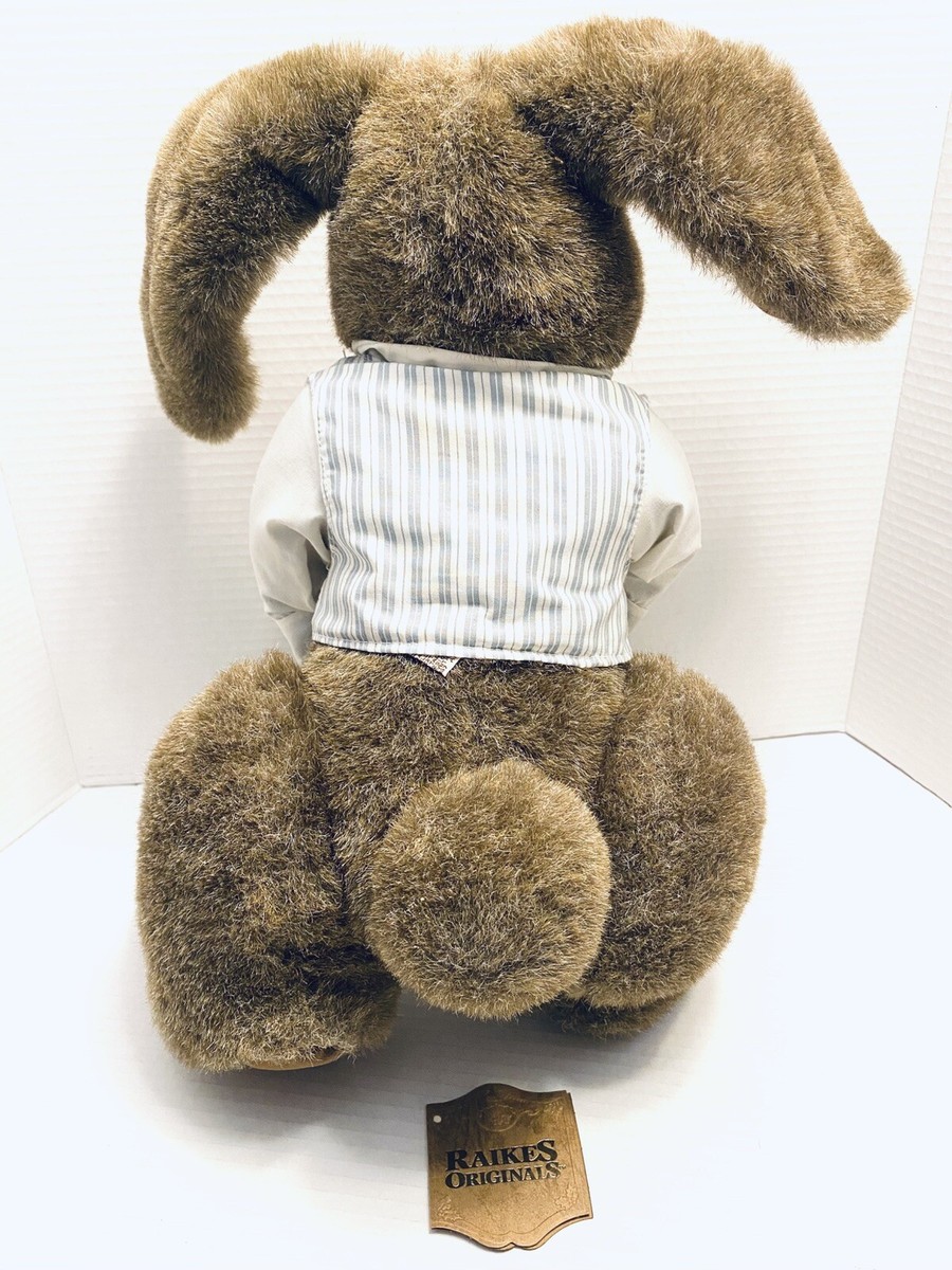 Robert Raikes Original Rabbit Andrew 20267 Wooden Face Signed