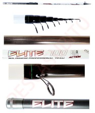 canna bolognese 6m pesca scogliera mare fiume passata carbonio 6 metri elite