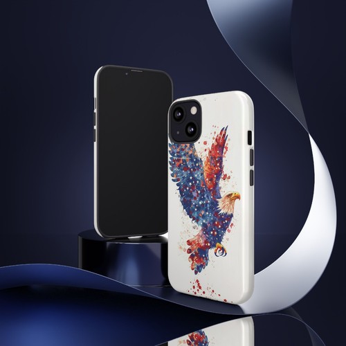 Bald Eagle USA Stars - Phone Ink Case for iPhone, Galaxy, Pixel - Picture 91 of 281