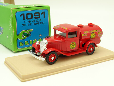 Eligor 1/43 - Ford V8 Tank 1934 Feuerwehr San Francisco 1091