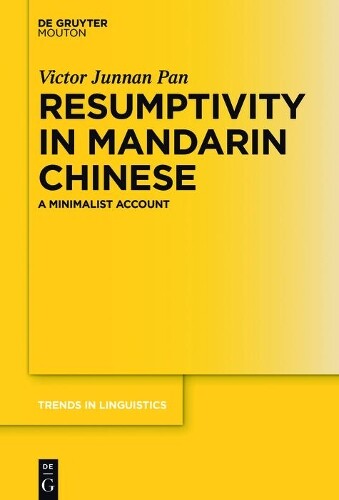 Thumbnail - Victor Junnan Pa Resumptivity In Mandarin Chines (gebundene Ausgabe)