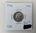 1942 United States Mercury Dime 10c