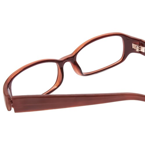 SOHO 62 Lady Oval Vollrand Designer Lesebrille Schokobraun Karamell 49 mm - Bild 4 von 5