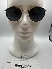 New Vintage Revolution Eyewear With SunShade RE046 Pewter Amber 46 23 145