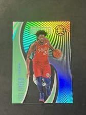 19-20 Panini Illusions Astounding Emerald #7 Joel Embiid - Philadelphia 76ers