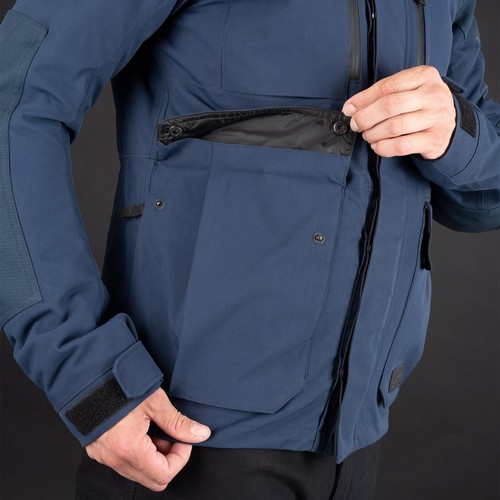 Oxford Barkston Waterproof Mens Motorcycle Jacket Laminated Scooter City Coat - Picture 20 of 39