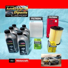KIT TAGLIANDO FORD KUGA II NUOVA (2013 IN POI) 2.0 TDCI 6L FORD 5W30 + 4 FILTRI