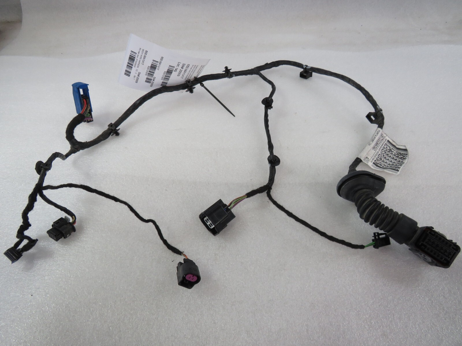 Maserati Ghibli, RH, Right, Rear Door Wire Harness, Used, P/N 670008609