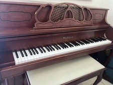 Otto Altenburg OA-46F Console 1989 Piano Cherry Wood Finish Instrument READ DESC