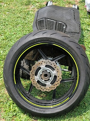 18-22 KAWASAKI NINJA 650 EX650 REAR WHEEL BACK RIM W TIRE | eBay