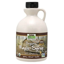 Maple Syrup Organic Grade A Dark Color - 32 oz, 100% pure robust taste, Non-GMO