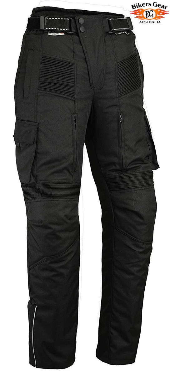 Australian Bikers Gear Pantalon De Moto Cargo Résistant - Protection Et Confort Pour Motards