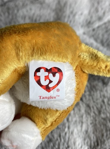 TY Beanie Baby - TANGLES the Cat (6 inch) - MWMTs Stuffed Animal Toy - 第 4/4 張圖片