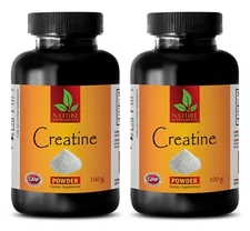 Weight Gain - CREATINE POWDER 100g - Muscle Gainer Supplements - 2 Bottles