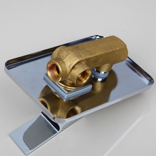 Rainfall Shower Head Gooseneck Arm 2-Way Mixer Valve Hand Shower Faucet Tap Set - Picture 8 of 18