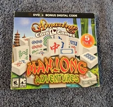 🆕 Amazing Card Games: Mahjong Adventures - 5 Pack - PC - NEW