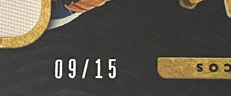 Bradley Chubb, 2019 Gold Standard, Gold Gear, 09/15, Short Print! - Image 2 of 3