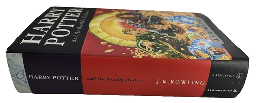 Harry Potter And The Deathly Hallows HC 1st Canadian Ed 7th Prt New Unread Mint - Imagen 2 de 13