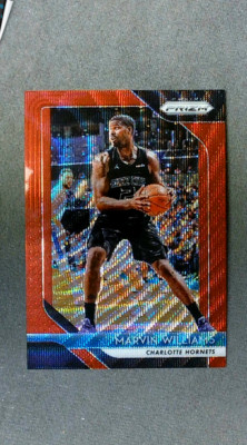 2018-19 Panini Prizm Ruby Wave #40 Marvin Williams Hornets