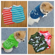 Hot Summer Various Pet Puppy Small Dog Cat Pet Camouflage Clothes Vest Apparel