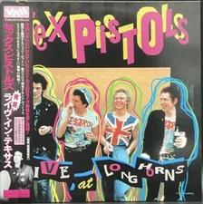 Laserdisc LD - Sex Pistols – Live at Long Horns - Japan W/Obi - VALC-3430