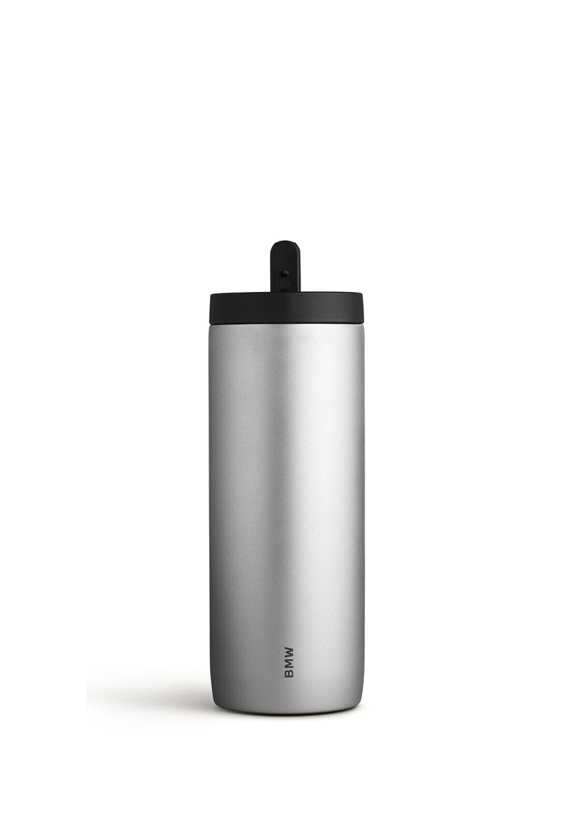 BMW Genuine Thermo Mug Large Sport Stainless Steel Tea Coffee Cup 