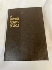 Christian Service Songs 1966 hardcover compiled by Rodeheaver HALL MACK CO. GOOD