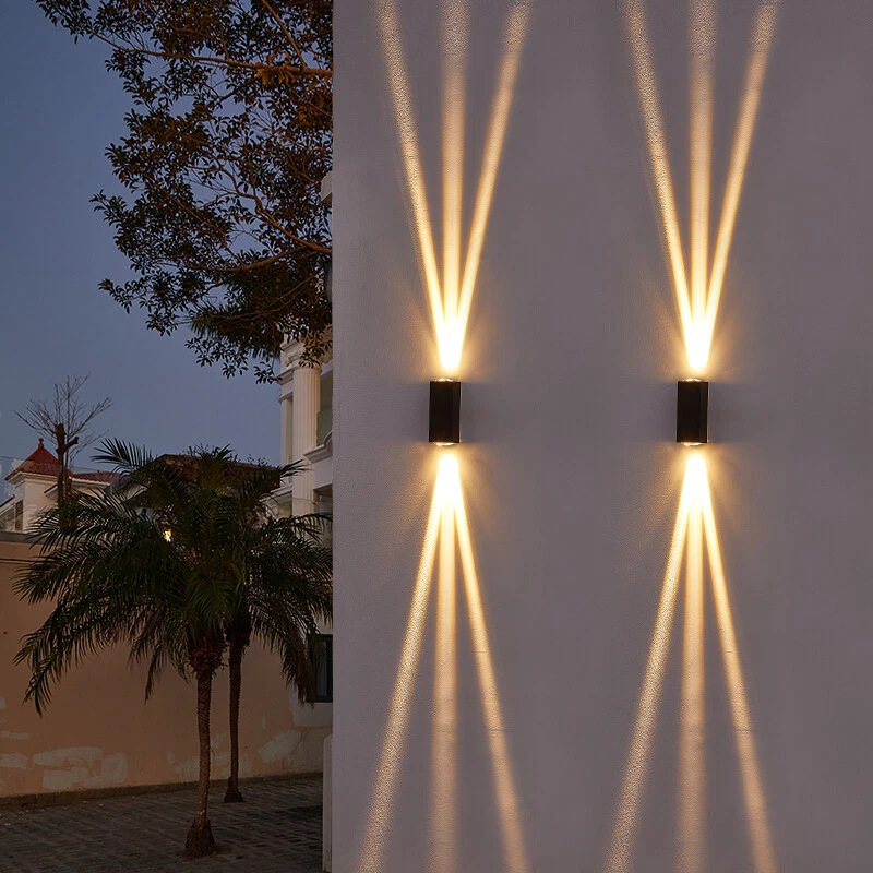 Exterior sale wall uplighting