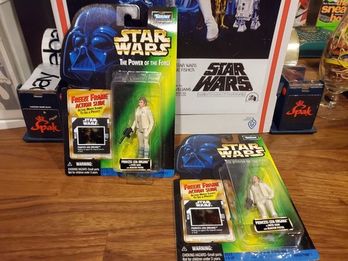 NEW Star Wars Princess Leia Organa Hoth Gear Power Of Force Figure Kenner 1998 - Picture 3 of 3