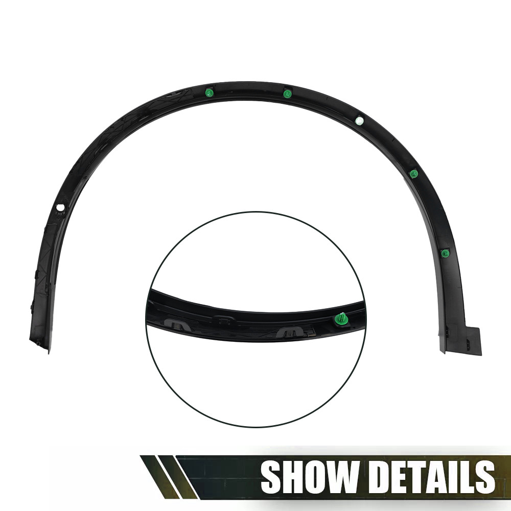 Fit 2016-21 Tesla Model X Front Right Fender Wheel Flare Molding Passenger Side