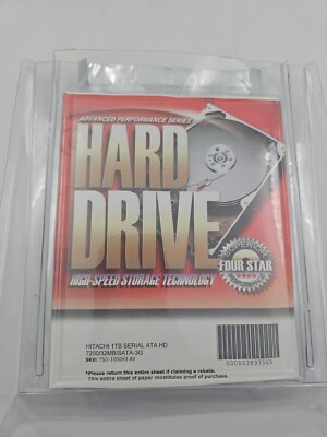 HITACHI DESKSTAR 1TB 3.5'' SATA HARD DRIVE - 7200 RPM 0A35155 HDS721010KLA330