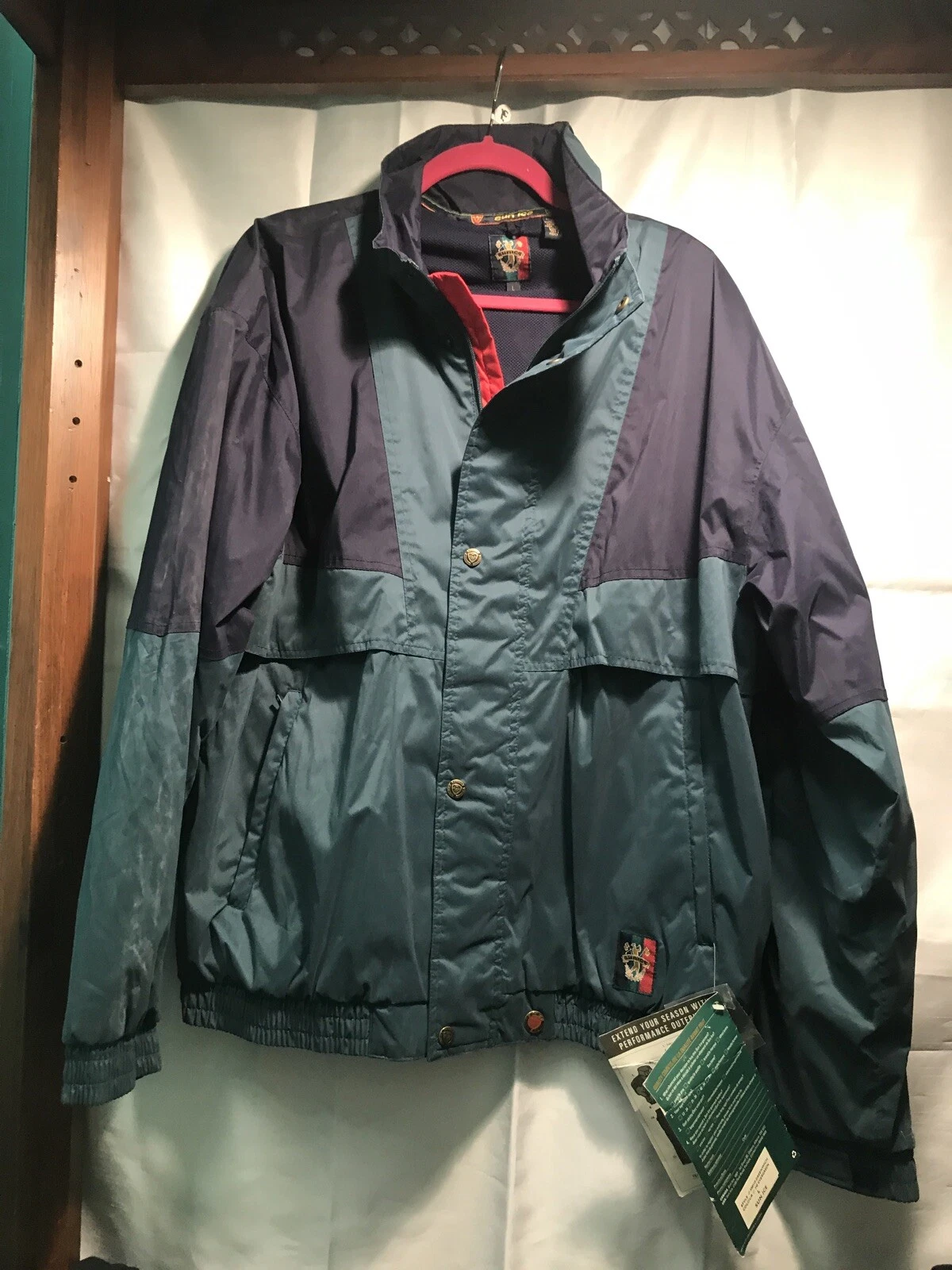 NWT Vintage Sunice Outwear Jacket Pants Mens Large