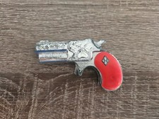Vintage Hubley Halco Derringer Red Handle Grip TOY Cap Replica