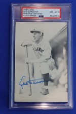 DUKE SNYDER Autographed Photograph PSA DNA Certified Authentic Auto DODGERS HOF