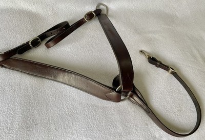 High QUALITY Top Grain SUPPLE ContourDouble Stitch Leather Western BREAST COLLAR