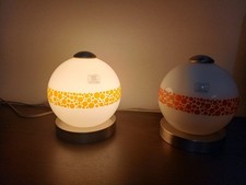coppia di lampade murano a palla