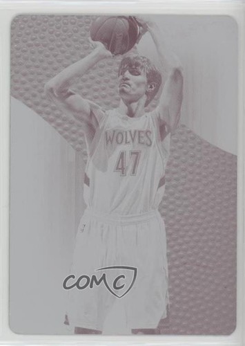 2012-13 Panini Immaculate Printing Plate Magenta 1/1 Andrei Kirilenko #63 0c3