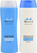 GoPong Shampoo & Conditioner Stealth Flasks (Set of 2 16oz Bottles) with 6