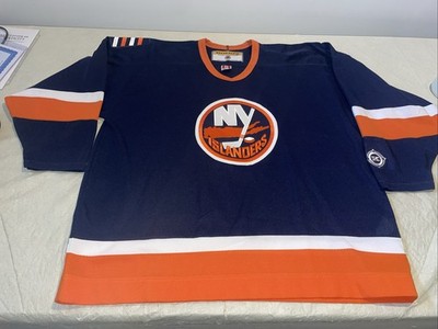 NY Islanders jersey Koho Mens Xxl Blue New York NHL Vintage Mic W 4 Cup Patch