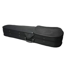 Durable Cloth Fluff Triangle Shape Case with Silver Gray Lining for 4/4 Violin