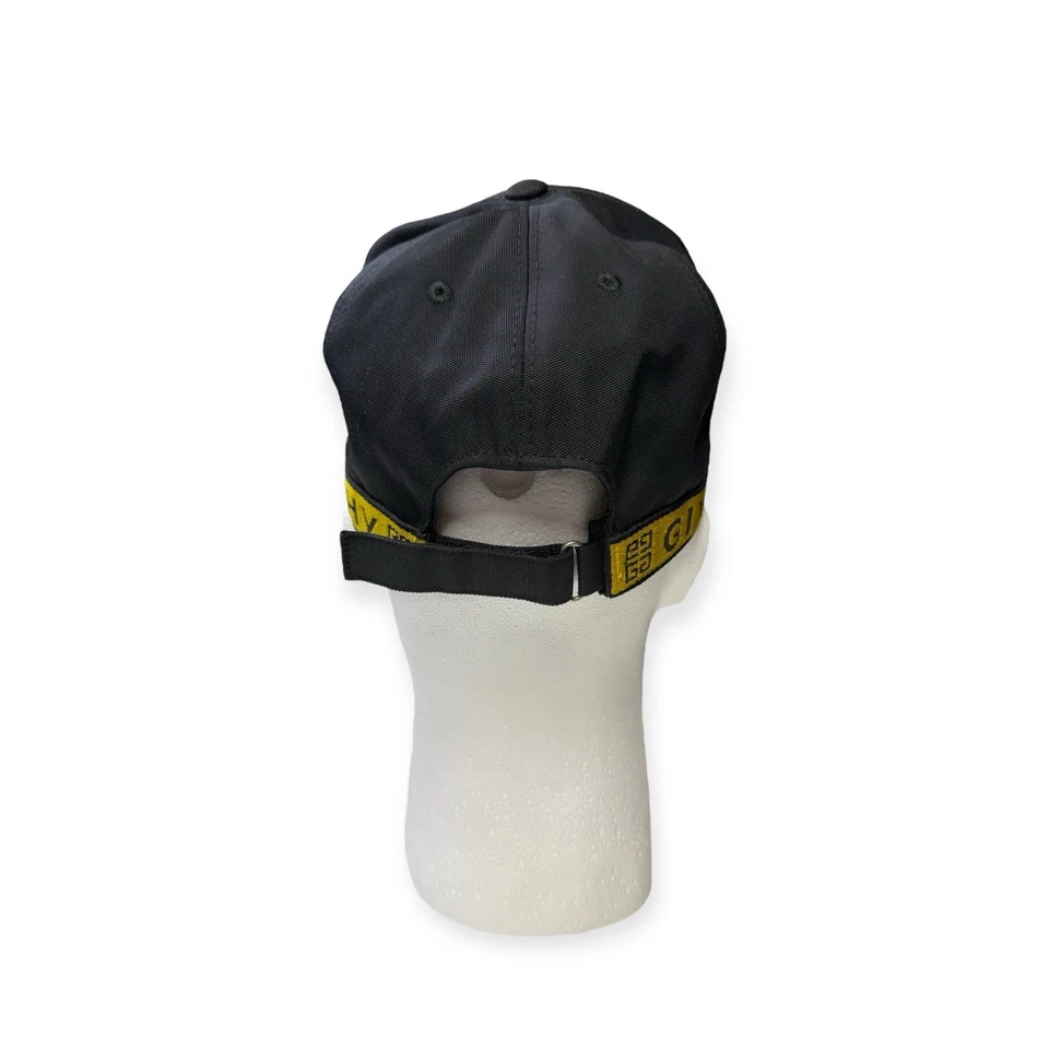 GIVENCHY Adjustable Cap Hat Polyester Black Mens - Black/yellow - Image 4 of 4