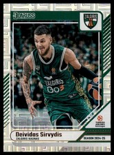 2024-25 Donruss EuroLeague #5 Deividas Sirvydis