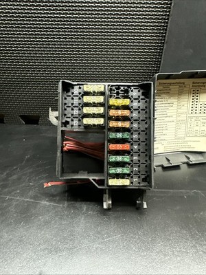 Mercedes-Benz Box fuse Diagrams1999