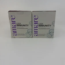2 Pack Amare GBX Immunity Supports Gut and Immune System New 30 ct Each 06/25