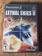 Lethal Skies II (Sony Playstation 2, Ps2) W/ Manual Tested