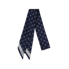 Mulberry Recycled Polyester Night Sky Tree Skinny Scarf