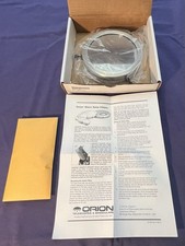 Orion Glass 4.57" Solar Filter for Telescopes New Old Stock NOS