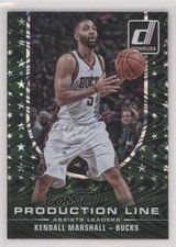 2014 Panini Donruss Production Line Assists Swirlorama Kendall Marshall #2 0c2